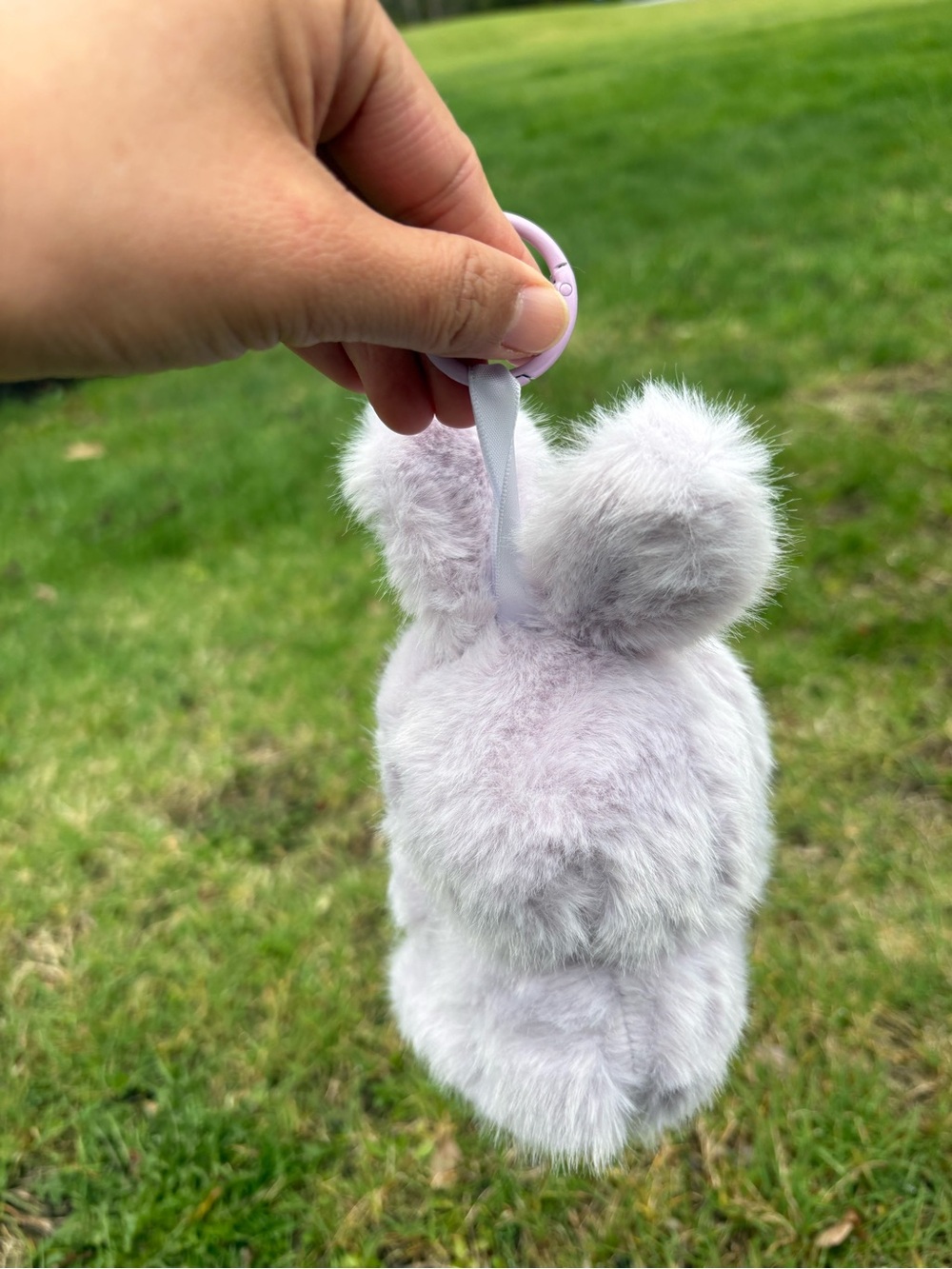 Kawaii Bunny Plush Doll Keychain – Soft Girl Y2K Aesthetic Charm - Picture 3 of 9